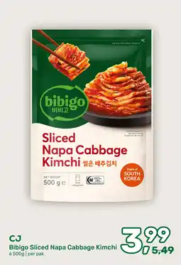 Amazing Oriëntal CJ Bibigo Sliced Napa Cabbage Kimchi aanbieding