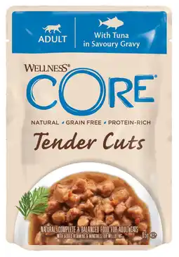Pets Place Wellness Core Tender Cuts - Natvoer - 85 g Tonijn aanbieding