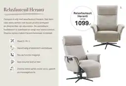 INHOUSE Relaxfauteuil Heranti aanbieding