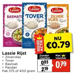 Vomar Voordeelmarkt Lassie Rijst aanbieding