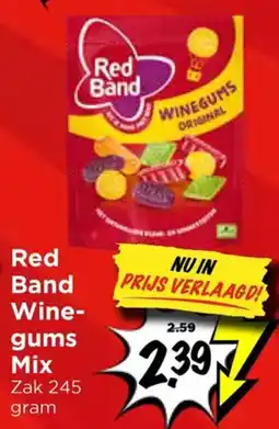 Vomar Voordeelmarkt Red Band Wine-gums Mix aanbieding