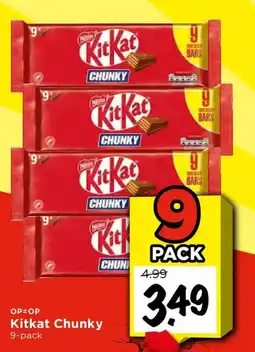 Vomar Voordeelmarkt Kitkat Chunky aanbieding