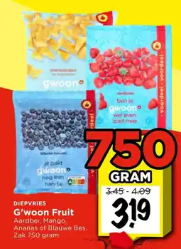 Vomar Voordeelmarkt G'woon Fruit aanbieding