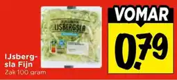 Vomar Voordeelmarkt IJsbergsla Fijn aanbieding