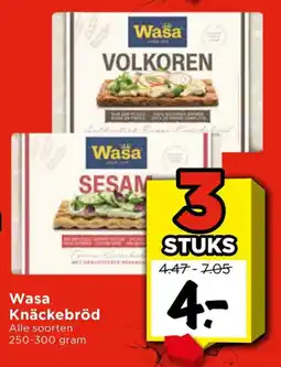 Vomar Voordeelmarkt Wasa Knäckebröd aanbieding