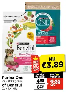 Vomar Voordeelmarkt Purina One of Beneful aanbieding