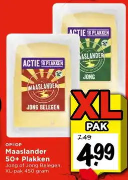 Vomar Voordeelmarkt Maaslander 50+ Plakken aanbieding