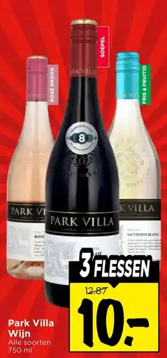 Vomar Voordeelmarkt Alle Park Villa Wijn aanbieding