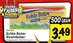 Vomar Voordeelmarkt Echte Boter Roomboter aanbieding