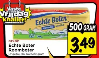 Vomar Voordeelmarkt Echte Boter Roomboter aanbieding