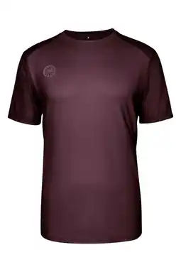Wehkamp The Indian Maharadja Dry Touch sportshirt - donkerbruin aanbieding