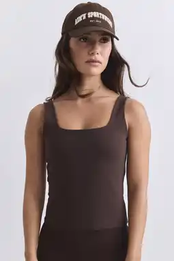 Wehkamp Aim'n Sense sporttop - donkerbruin aanbieding