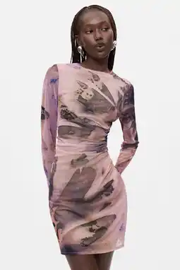 Wehkamp Desigual korte jurk met print - meerkleurig aanbieding