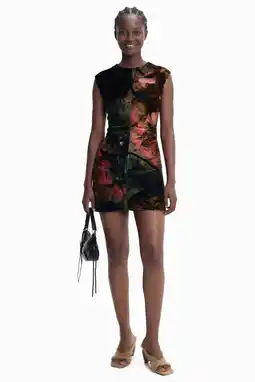 Wehkamp Desigual korte jurk met print - meerkleurig aanbieding