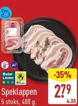 ALDI Speklappen aanbieding