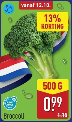 ALDI Broccoli aanbieding