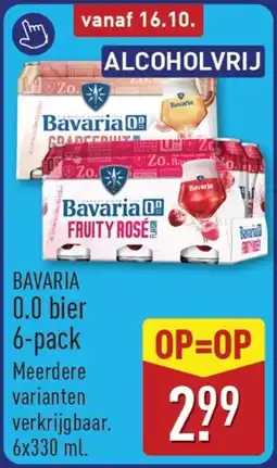 ALDI Bavaria 0.0 bier aanbieding