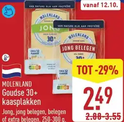 ALDI Molenland Goudse 30+ kaasplakken aanbieding