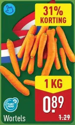 ALDI Wortels aanbieding