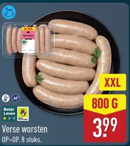 ALDI Verse worsten aanbieding