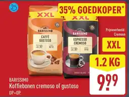 ALDI Barissimo Koffiebonen cremoso of gustoso aanbieding