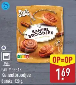 ALDI Party Gebak Kaneelbroodjes aanbieding