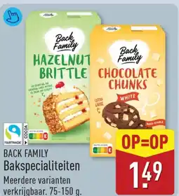 ALDI Back Family Bakspecialiteiten aanbieding