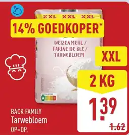 ALDI Back Family Tarwebloem aanbieding