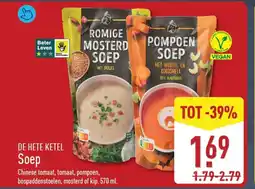 ALDI De hete ketel Soep aanbieding