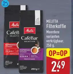 ALDI Melitta Filterkoffie aanbieding
