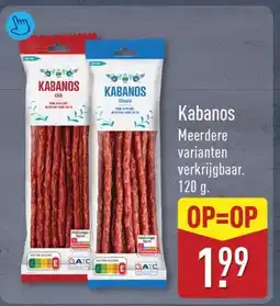 ALDI Kabanos aanbieding