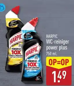 ALDI Harpic WC-reiniger power plus aanbieding