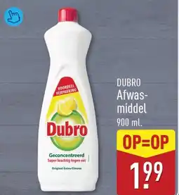 ALDI Dubro Afwasmiddel aanbieding