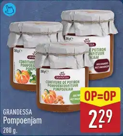 ALDI Grandessa Pompoenjam aanbieding