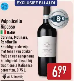 ALDI Valpolicella Ripasso aanbieding