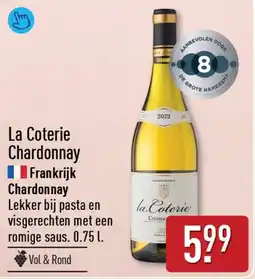 ALDI La Coterie Chardonnay aanbieding