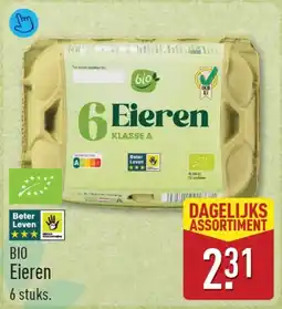 ALDI Bio eieren aanbieding