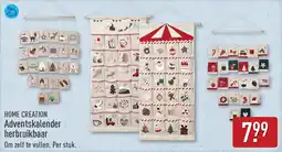 ALDI Adventskalender herbruikbaar aanbieding