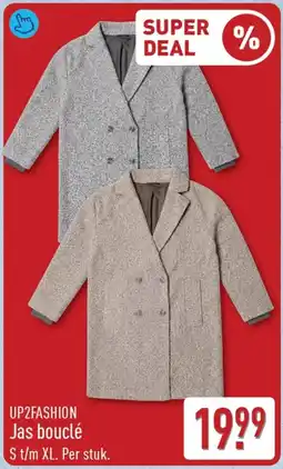 ALDI Up2fashion jas bouclé aanbieding