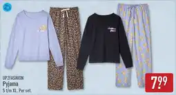 ALDI Up2fashion pyjama aanbieding