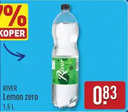 ALDI River Lemon Zero aanbieding