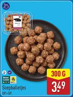 ALDI Soepballetjes aanbieding