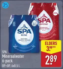 ALDI SPA Mineraalwater aanbieding