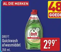 ALDI Dreft Quickwash Afwasmiddel aanbieding