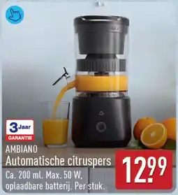 ALDI Ambiano Automatische citruspers aanbieding