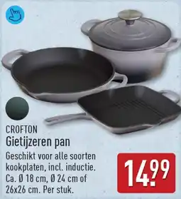 ALDI Crofton Gietijzeren pan aanbieding