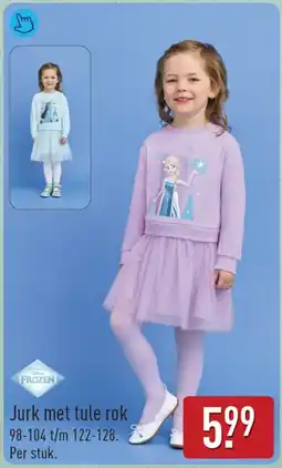 ALDI Jurk met tule rok aanbieding