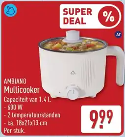 ALDI Ambiano Multicooker aanbieding