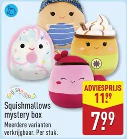 ALDI Squishmallows mystery box aanbieding