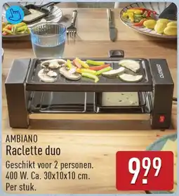 ALDI Raclette duo aanbieding